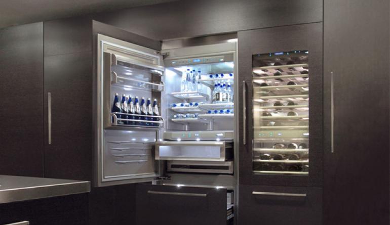 ﻿ Варианты встроенных холодильников