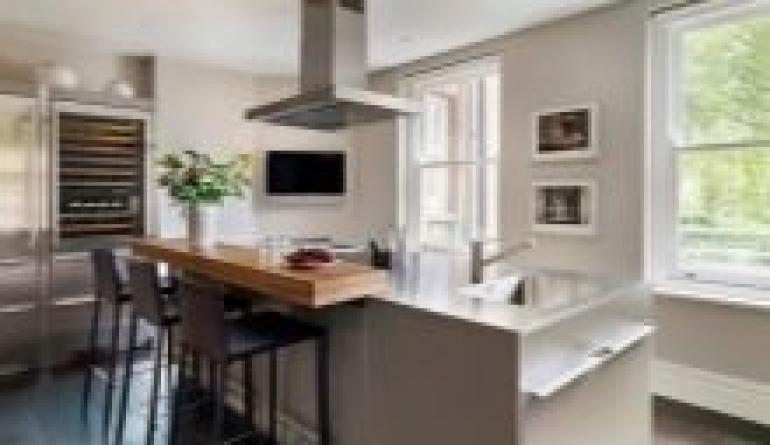 Монтаж на модерен елемент в къщата: каква трябва да бъде височината на барплота - стандарти за дължина, дълбочина и ширина