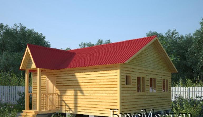 Проекти на малки къщи Проекти на къщи с таванско помещение до 60 м2