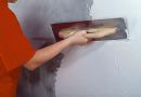 بتونه کردن دیوارها برای نقاشی - اسرار یک سطح ایده آل