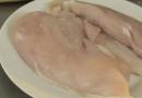 Как се приготвя паниран пилешки шницел?