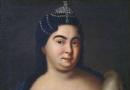 Catherine I - biografi, information, personligt liv Catherine 1's regeringstid skete i