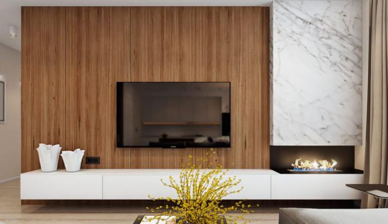 Küchen-Wohnzimmer-Design – wie man zwei Innenräume kombiniert