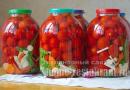 Reseptit marinoiduille tomaateille paprikalla talveksi