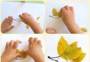 Направи си сам есенни занаяти за детска градина и училище от естествени материали Есенни занаяти за деца на 2 години